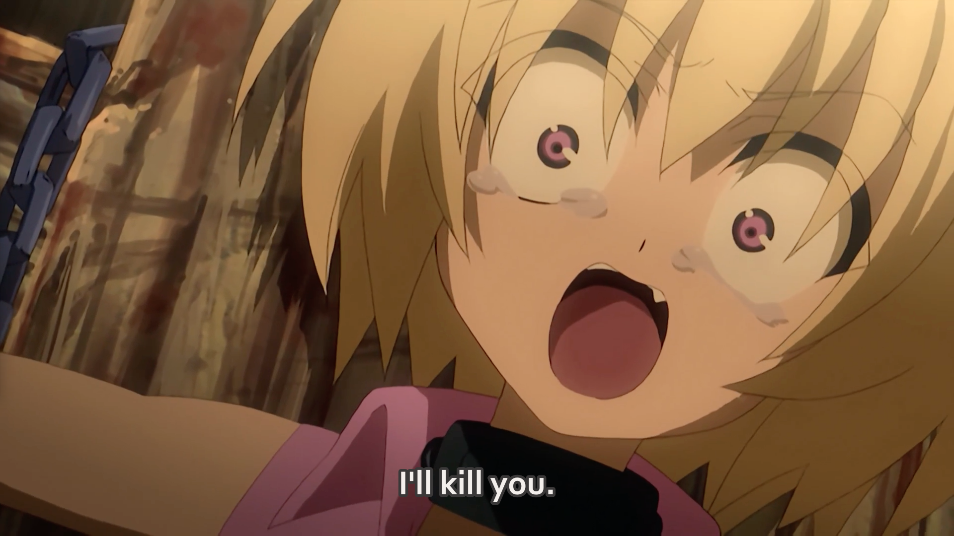 satoko threatened by shion.png